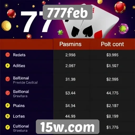 Comparação do 777feb com outros sites de jogos