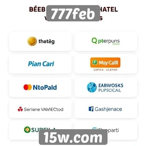 Métodos de pagamento aceitos no 777feb